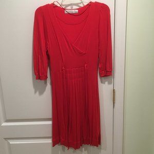 Red Zara dress size M
